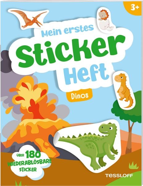 Produktbild: Mein erstes Stickerheft. Dinos