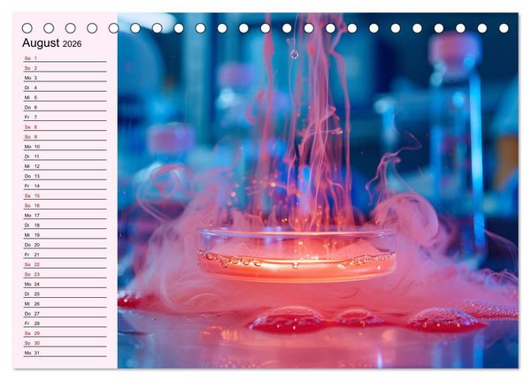 Produktbild: Wenn es stinkt und knallt (Tischkalender 2026 DIN A5 quer), CALVENDO Monatskalender