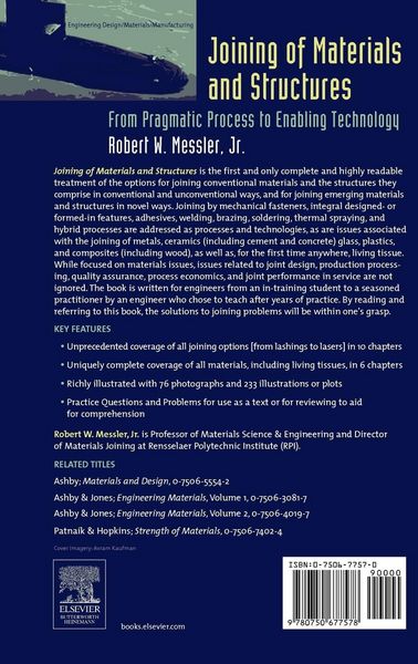 Produktbild: Joining of Materials and Structures
