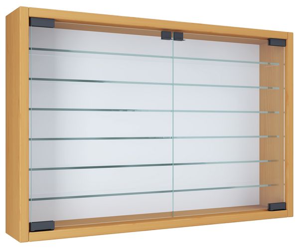 Produktbild: H&auml;ngevitrine Wandvitrine Sammel Deko Mandosa XL