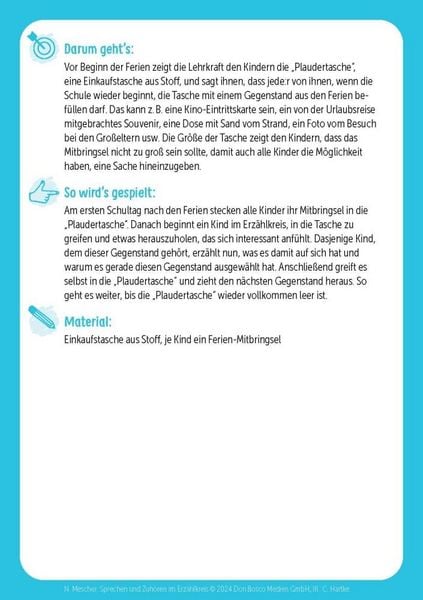 Produktbild: Sprechen und Zuh&ouml;ren im Erz&auml;hlkreis. 30 Bildkarten mit Erz&auml;hlspielen f&uuml;r die Grundschule