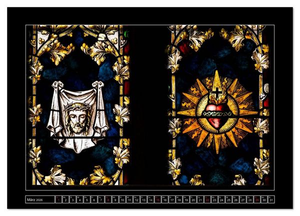 Produktbild: IRLAND - Fenster des Glaubens (Wandkalender 2026 DIN A4 quer), CALVENDO Monatskalender