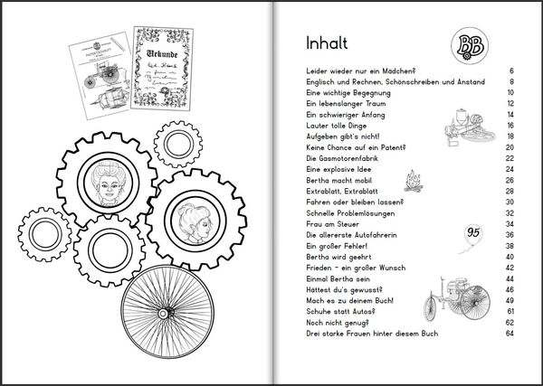 Produktbild: Bertha Benz - Die erste Autofahrerin