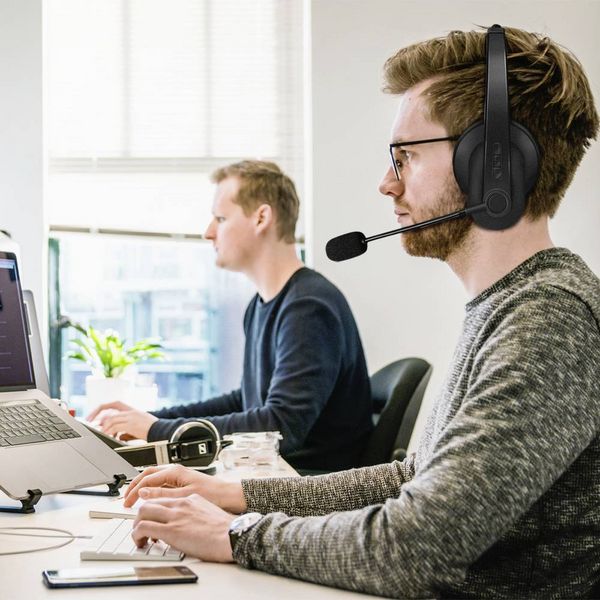 Produktbild: LogiLink BT0060 On Ear Headset Bluetooth&reg; Stereo Schwarz Computer
