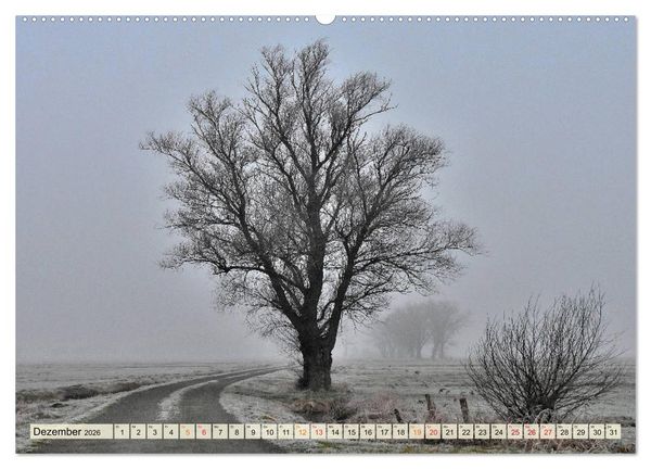 Produktbild: Landschaft an der W&uuml;mme (Wandkalender 2026 DIN A2 quer), CALVENDO Monatskalender