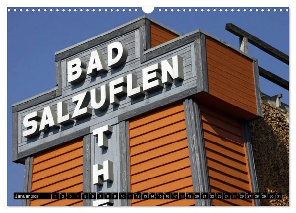 Produktbild: Bad Salzuflen (Wandkalender 2026 DIN A3 quer), CALVENDO Monatskalender