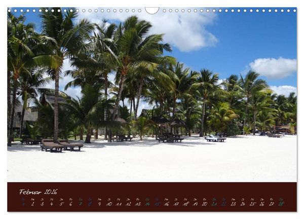 Produktbild: Indische Perle - Mauritius (Wandkalender 2026 DIN A3 quer), CALVENDO Monatskalender