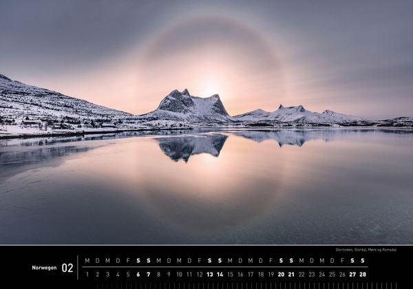 Produktbild: Norwegen Premiumkalender 2027