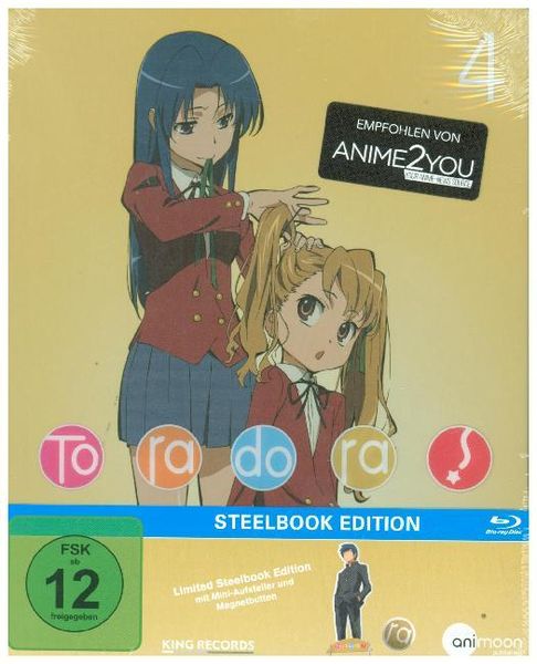 Produktbild: Toradora! Vol. 4 - Limited Steelbook Edition