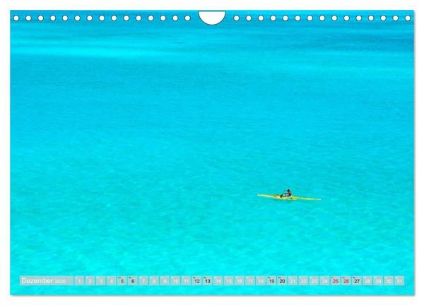 Produktbild: Bora Bora - Str&auml;nde und Landschaften (Wandkalender 2026 DIN A4 quer), CALVENDO Monatskalender