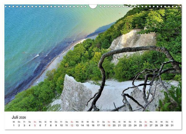 Produktbild: Insel R&uuml;gen (Wandkalender 2026 DIN A3 quer), CALVENDO Monatskalender