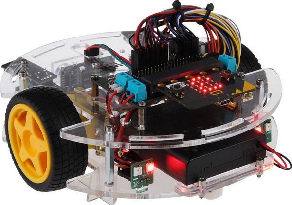 Produktbild: Joy-it Roboter Bausatz Micro:Bit "JoyCar" Bausatz MB-Joy-Car