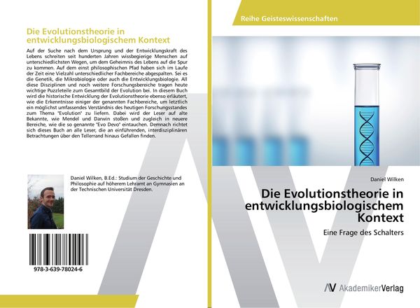Produktbild: Die Evolutionstheorie in entwicklungsbiologischem Kontext