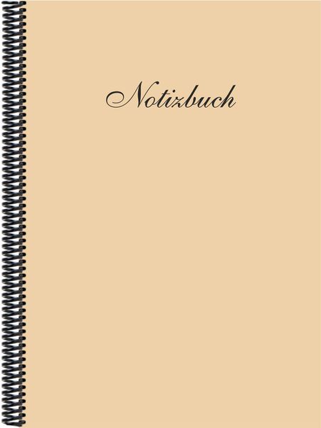 Produktbild: Notizbuch DINA 4
