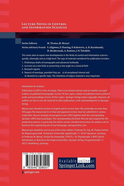 Produktbild: Advances in Variable Structure and Sliding Mode Control
