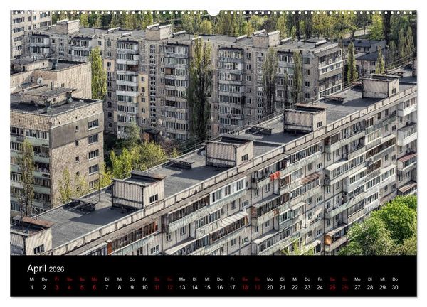 Produktbild: Unterwegs in Kiew (Wandkalender 2026 DIN A2 quer), CALVENDO Monatskalender