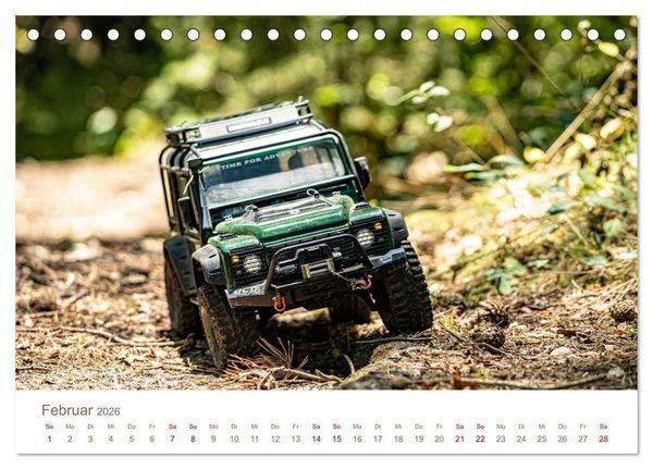 Produktbild: Where your RC Adventure begins! (Tischkalender 2026 DIN A5 quer), CALVENDO Monatskalender