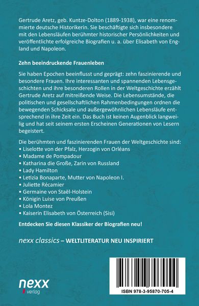 Produktbild: Ber&uuml;hmte Frauen der Weltgeschichte