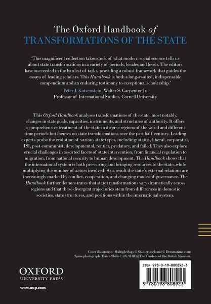 Produktbild: The Oxford Handbook of Transformations of the State