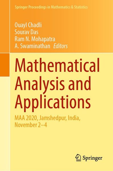Produktbild: Mathematical Analysis and Applications