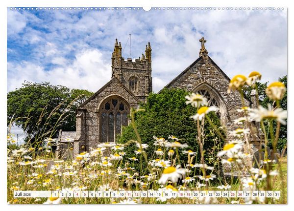 Produktbild: Vereinigtes K&ouml;nigreich - Cornwall (hochwertiger Premium Wandkalender 2026 DIN A2 quer), Kunstdruck in Hochglanz