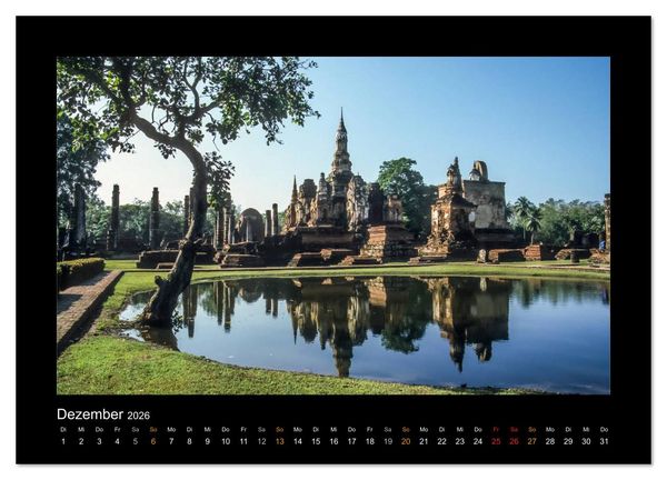 Produktbild: Thailand - Traumstr&auml;nde und Tempel (Wandkalender 2026 DIN A4 quer), CALVENDO Monatskalender