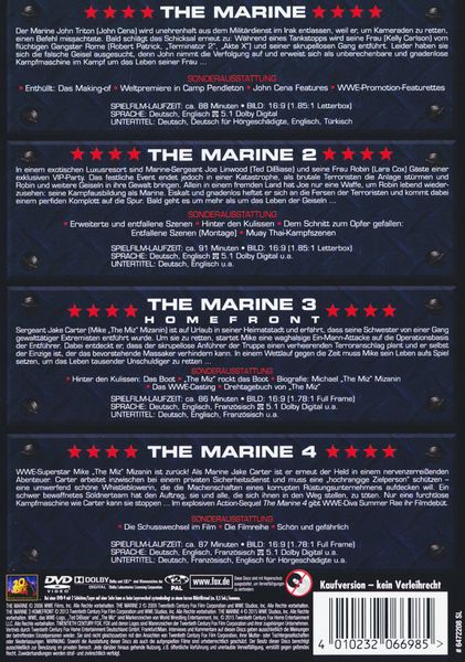 Produktbild: The Marine 1-4 [4 DVDs]