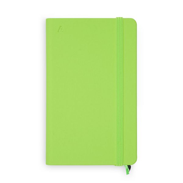 Produktbild: Notizbuch A6 Hardcover Kiwi Green Punktiert, 192 Seiten