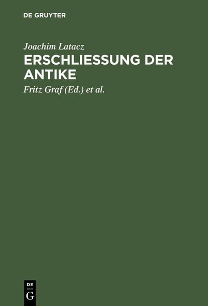 Produktbild: Erschliessung der Antike