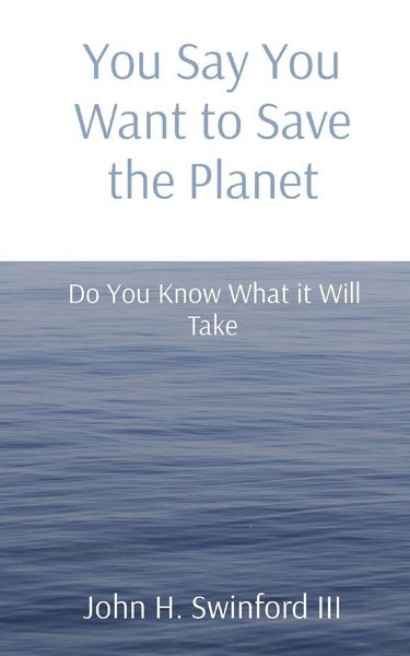 Produktbild: You Say You Want to Save the Planet