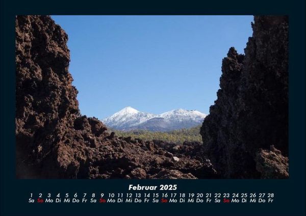 Produktbild: Landschaftskalender 2025 Fotokalender DIN A4