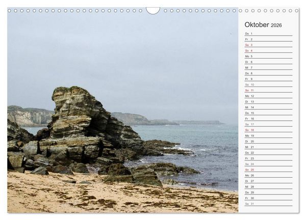 Produktbild: Der Nordwesten Spaniens (Wandkalender 2026 DIN A3 quer), CALVENDO Monatskalender