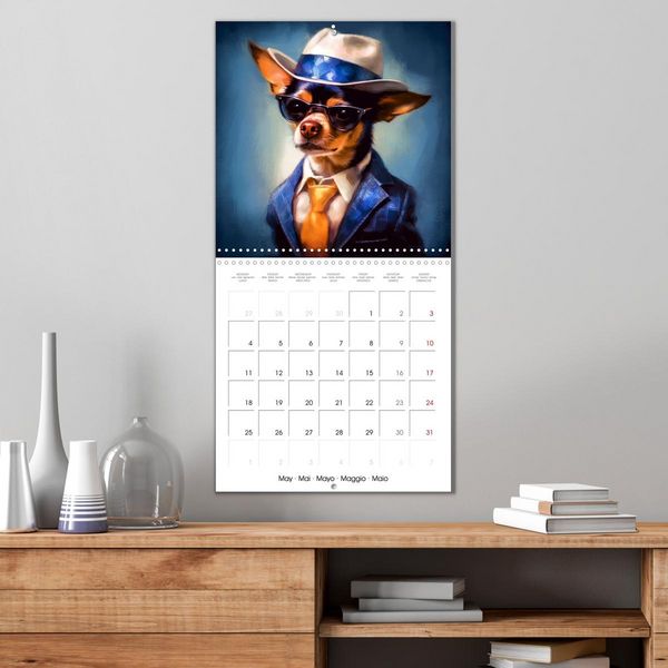 Produktbild: Gangster Paws (Wall Calendar 2026 12 &times; 12 Inch) CALVENDO 12 Month Wall Calendar