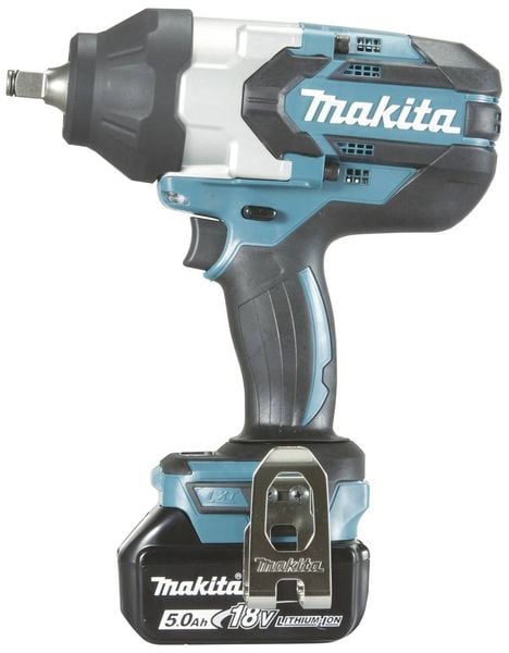 Makita DTW1002RTJ Akku-Schlagschrauber 1000 Nm 18V Anzahl mitgelieferte Akkus 2 5Ah