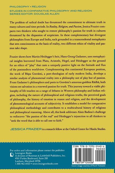 Produktbild: Reality, Religion, and Passion