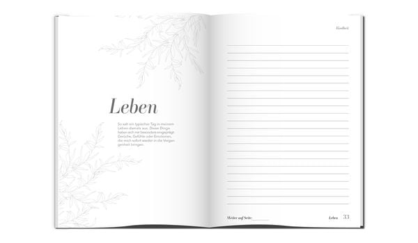 Produktbild: Mein Leben &ndash; ein Funken Ewigkeit: Das Ausf&uuml;llbuch zur eigenen Biografie