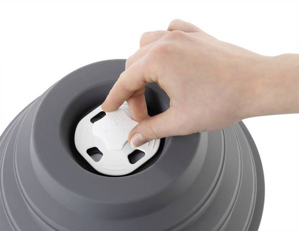Produktbild: KitchBo 10000011895 Mikrowellenhaube Grau