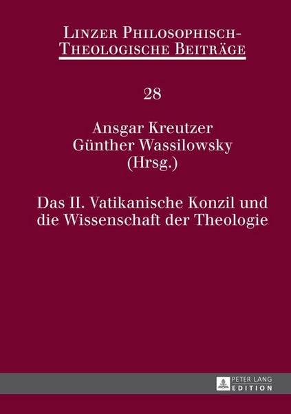 Produktbild: Das II. Vatikanische Konzil und die Wissenschaft der Theologie