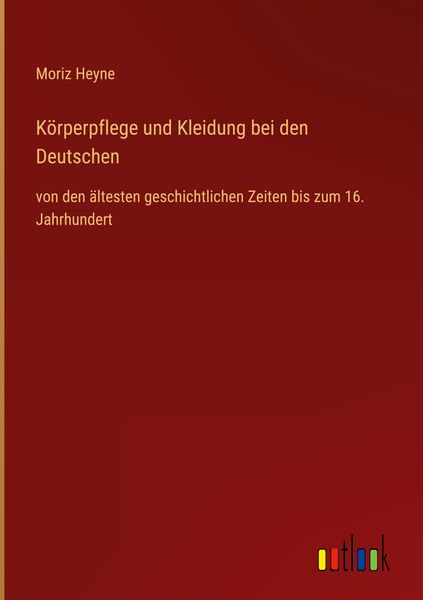 Produktbild: K&ouml;rperpflege und Kleidung bei den Deutschen