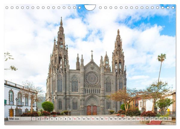 Produktbild: Gran Canaria - Die vielseitige Kanareninsel (Wandkalender 2026 DIN A4 quer), CALVENDO Monatskalender