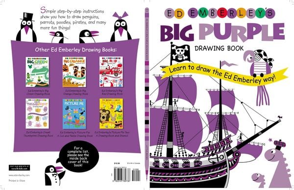 Produktbild: Ed Emberley's Big Purple Drawing Book