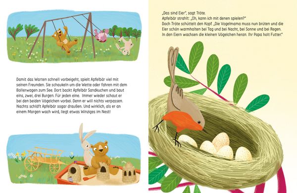 Produktbild: Die kleine Welt von Apfelb&auml;r - Ein Nestchen f&uuml;r die Vogelkinder