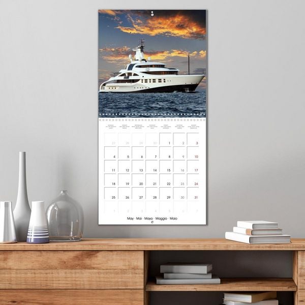 Produktbild: SUPERYACHTS (Wall Calendar 2026 12 &times; 12 Inch) CALVENDO 12 Month Wall Calendar