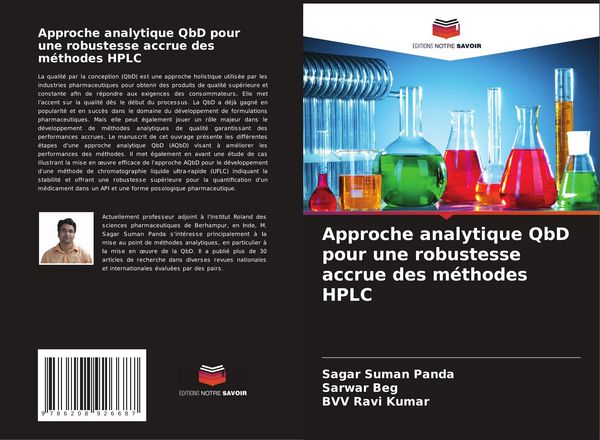 Produktbild: Approche analytique QbD pour une robustesse accrue des m&eacute;thodes HPLC