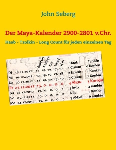 Der Maya-Kalender 2900-2801 v.Chr.