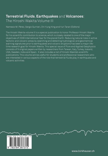 Produktbild: Terrestrial Fluids, Earthquakes and Volcanoes: The Hiroshi Wakita Volume III