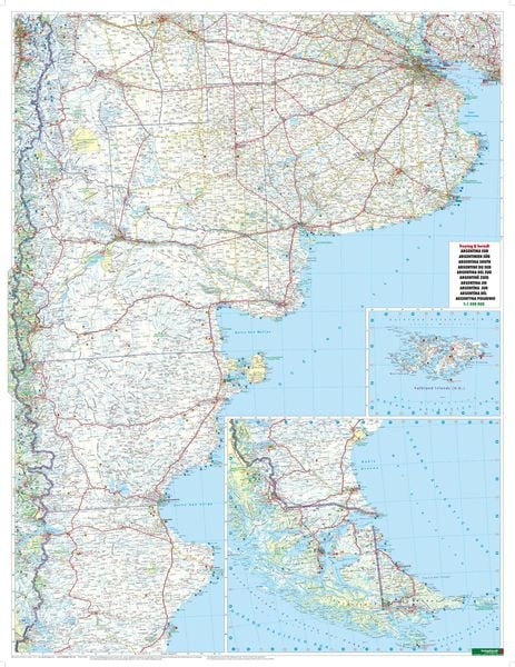 Produktbild: freytag & berndt Stra&szlig;enkarte Argentinien 1:1,5 Mio.