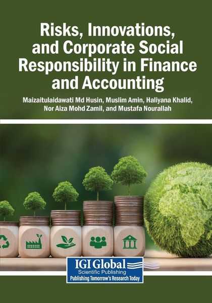 Produktbild: Risks, Innovations, and Corporate Social Responsibility in Finance and Accounting