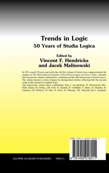 Produktbild: Trends in Logic