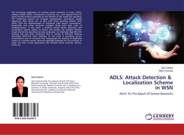 Produktbild: ADLS: Attack Detection & Localization Scheme in WSN